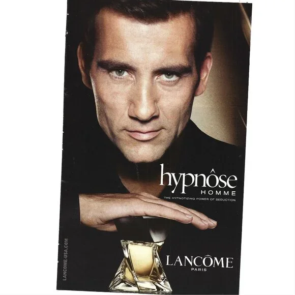 Art Lancome Paris Hypnose Homme Parfum Perfume 200s Print Ad